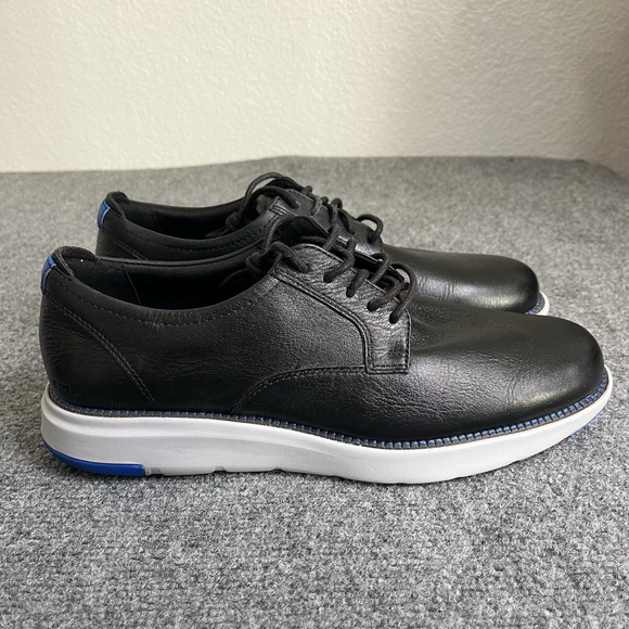 Cole Haan Men\'s Size 11 M Oxfords Grand Atlantic Oxford Black Blue Aglet C33742